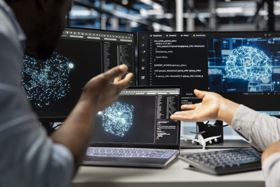 Immagine in evidenza per articolo su AI engineer, ruolo professionale in continua espansione sul mercato Tech.